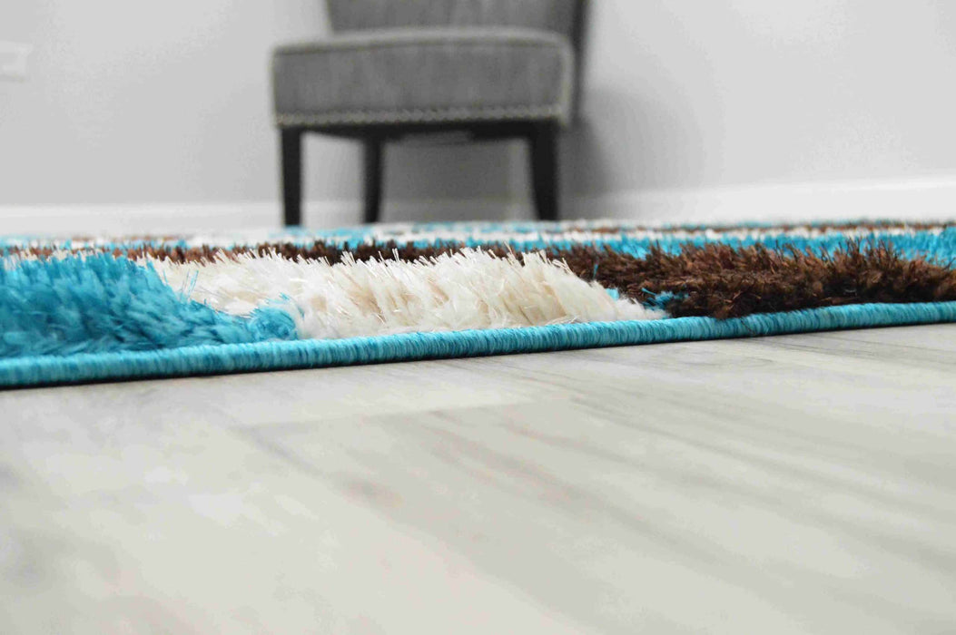 4D SHAGGY Rug Design 6483