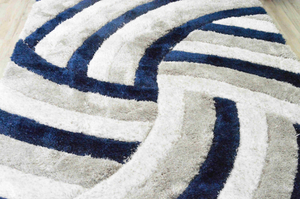 4D SHAGGY Rug Design 6483