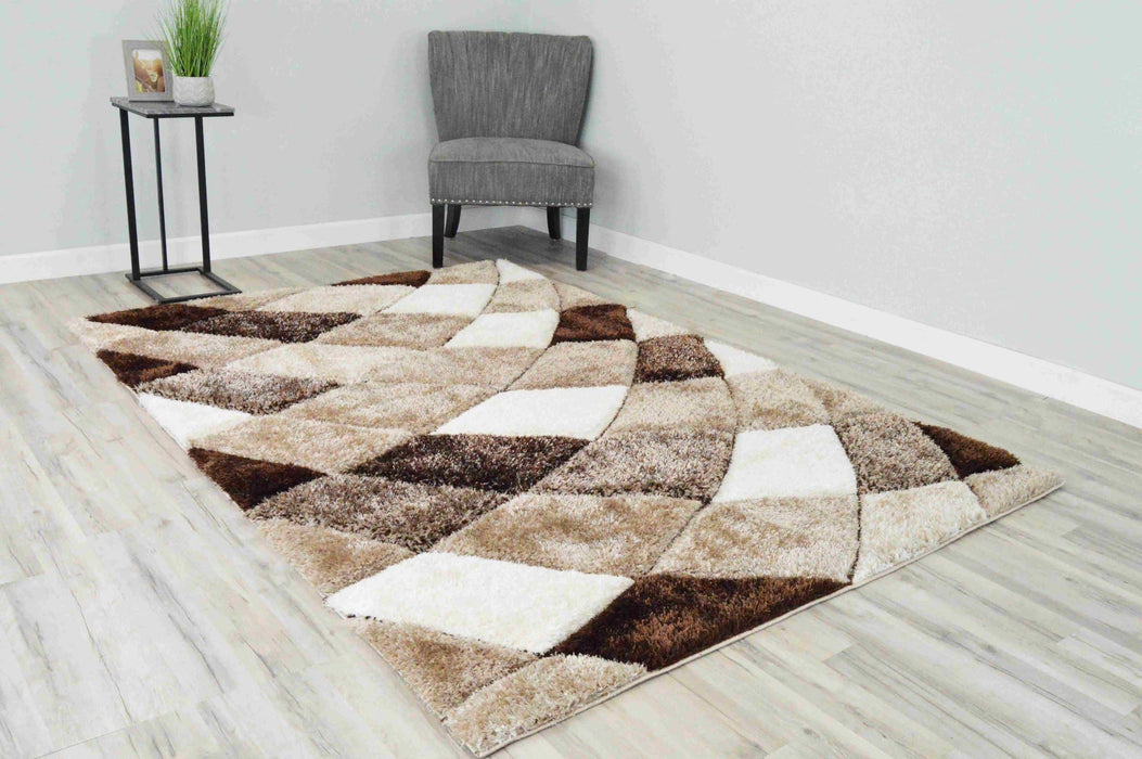6492 Brown - 4D Shaggy