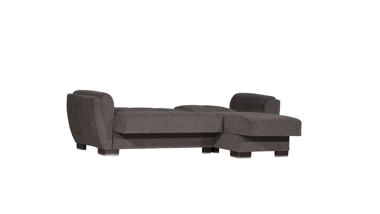 Ottomanson Armada Air Collection Upholstered Convertible Chaise Lounge with Storage