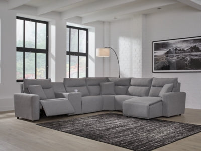 Modmax Power Reclining Sectional with Chaise - Home And Beyond