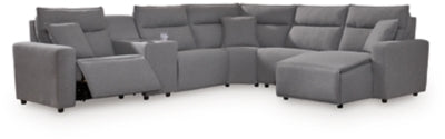 Modmax Power Reclining Sectional with Chaise - Home And Beyond