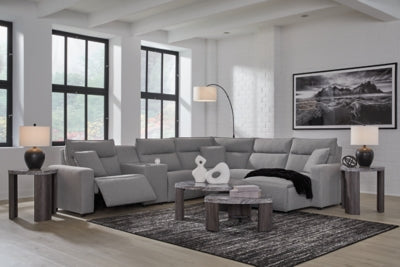 Modmax Power Reclining Sectional with Chaise - Home And Beyond