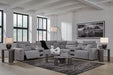 Modmax II Power Reclining Sectional with Audio Consoles - Home And Beyond