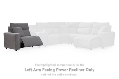 Modmax Reclining Sectional with Audio Consoles - Home And Beyond