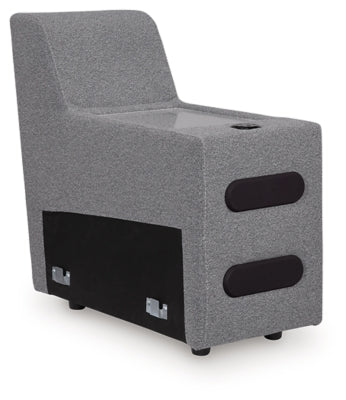 Modmax Reclining Sectional with Audio Consoles - Home And Beyond