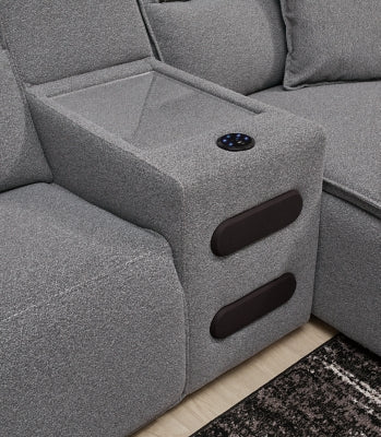 Modmax Power Reclining Sectional with Chaise - Home And Beyond