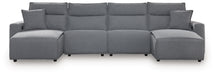 Modmax Power Reclining Sectional with Chaise - Home And Beyond