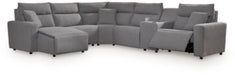 Modmax Power Reclining Sectional with Chaise - Home And Beyond