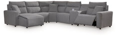 Modmax II Power Reclining Sectional with Chaise - Home And Beyond