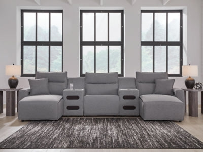 Modmax Power Reclining Sectional with Chaise - Home And Beyond