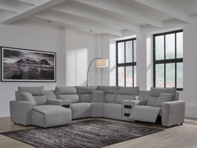 Modmax Power Reclining Sectional with Chaise - Home And Beyond