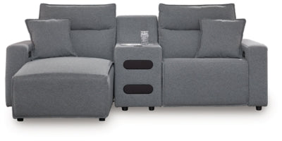 Modmax Power Reclining Sectional with Chaise - Home And Beyond