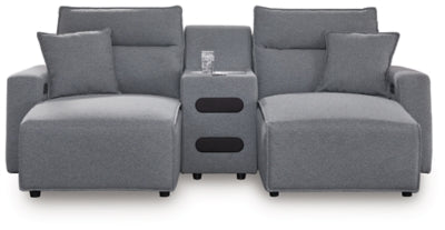 Modmax Power Reclining Sectional with Chaise - Home And Beyond
