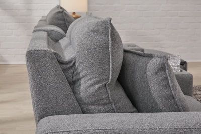Modmax II Power Reclining Sectional with Audio Consoles - Home And Beyond