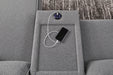 Modmax II Power Reclining Sectional with Audio Consoles - Home And Beyond