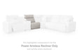 Modmax II Power Reclining Sectional with Audio Consoles - Home And Beyond