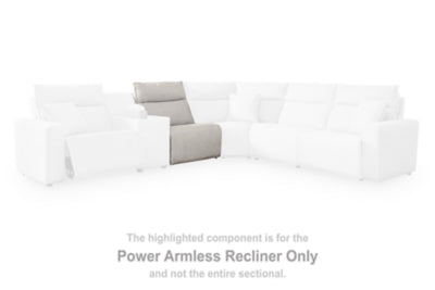 Modmax II Power Reclining Sectional with Audio Consoles - Home And Beyond