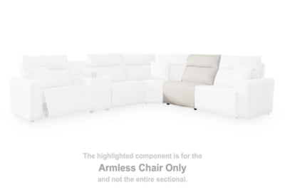 Modmax II Power Reclining Sectional with Audio Consoles - Home And Beyond