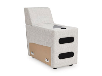 Modmax II Power Reclining Sectional with Chaise and Audio Consoles - Home And Beyond