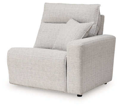 Modmax II Power Reclining Sectional with Audio Consoles - Home And Beyond