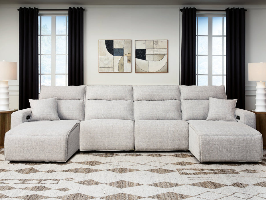 Modmax II Power Reclining Sectional with Chaise - Home And Beyond