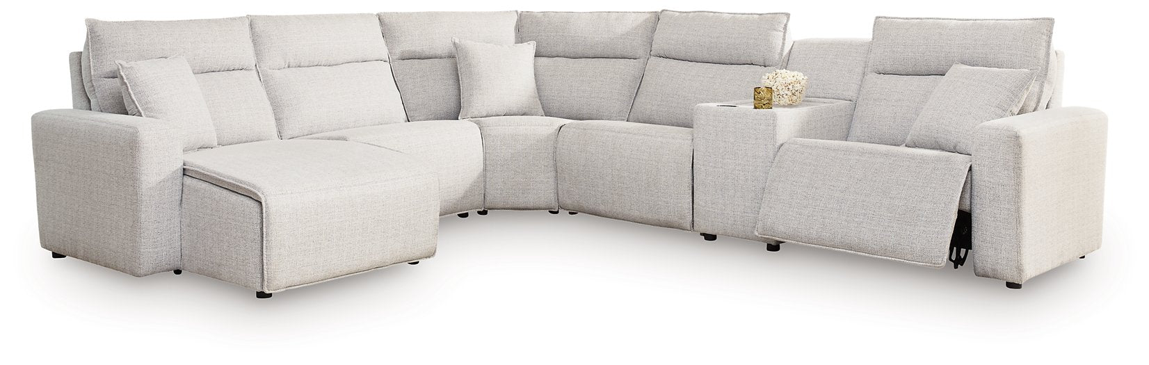 Modmax II Power Reclining Sectional with Chaise - Home And Beyond