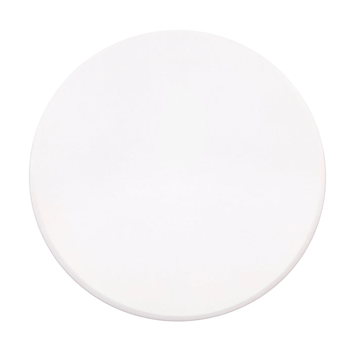 Tulum 27.5" Ivory Concrete Indoor / Outdoor Round Coffee Table