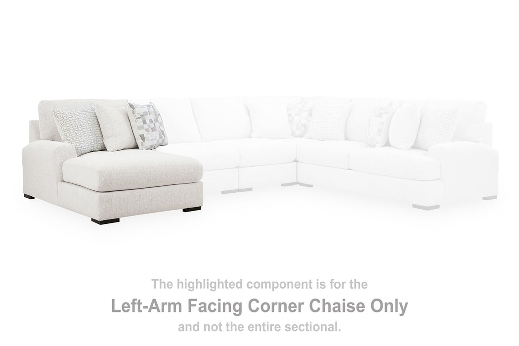 Misty-Lakes Sectional with Chaise - Home And Beyond