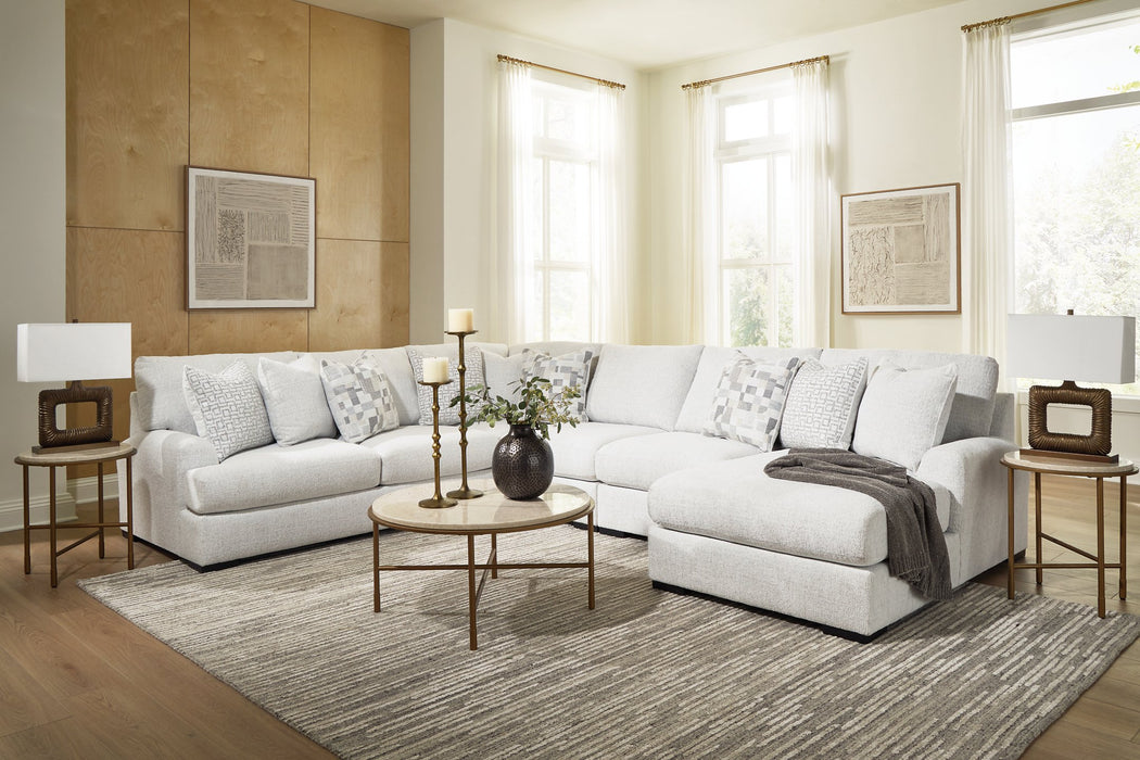 Misty-Lakes Sectional with Chaise - Home And Beyond