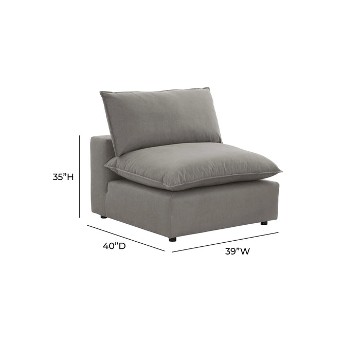 Cali Modular Armless Chair