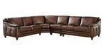 Belfast Leather Sectional Collection - Hydeline USA