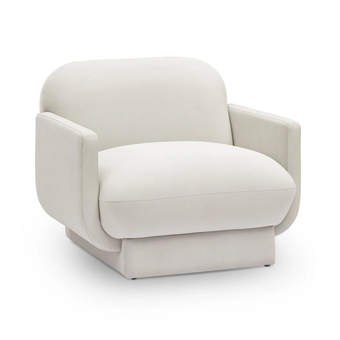Azalea Performance Velvet Accent Chair