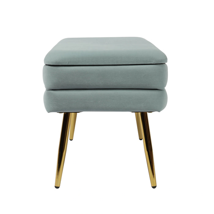 Ziva 31" Velvet Storage Bench
