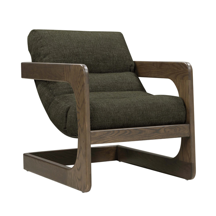 Palma Contract-Grade Textured Weave Fabric Accent Chair