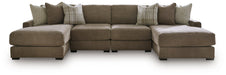 Camellia-Court Double Chaise Sectional - Home And Beyond