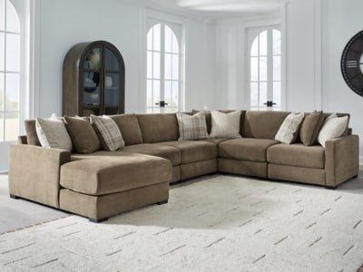 Camellia-Court Sectional with Chaise - Home And Beyond