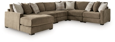 Camellia-Court Sectional with Chaise - Home And Beyond