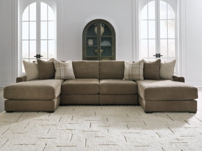 Camellia-Court Double Chaise Sectional - Home And Beyond