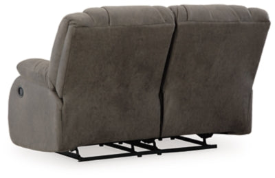 First Base Reclining Loveseat - Home And Beyond