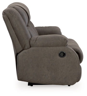 First Base Reclining Loveseat - Home And Beyond
