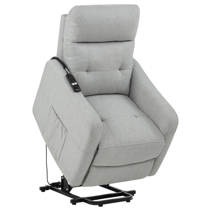 Dayes Upholstered Power Lift Recliner Chair