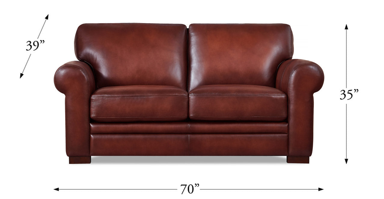 Brookfield Waxy Pull-up Leather Sofa Collection