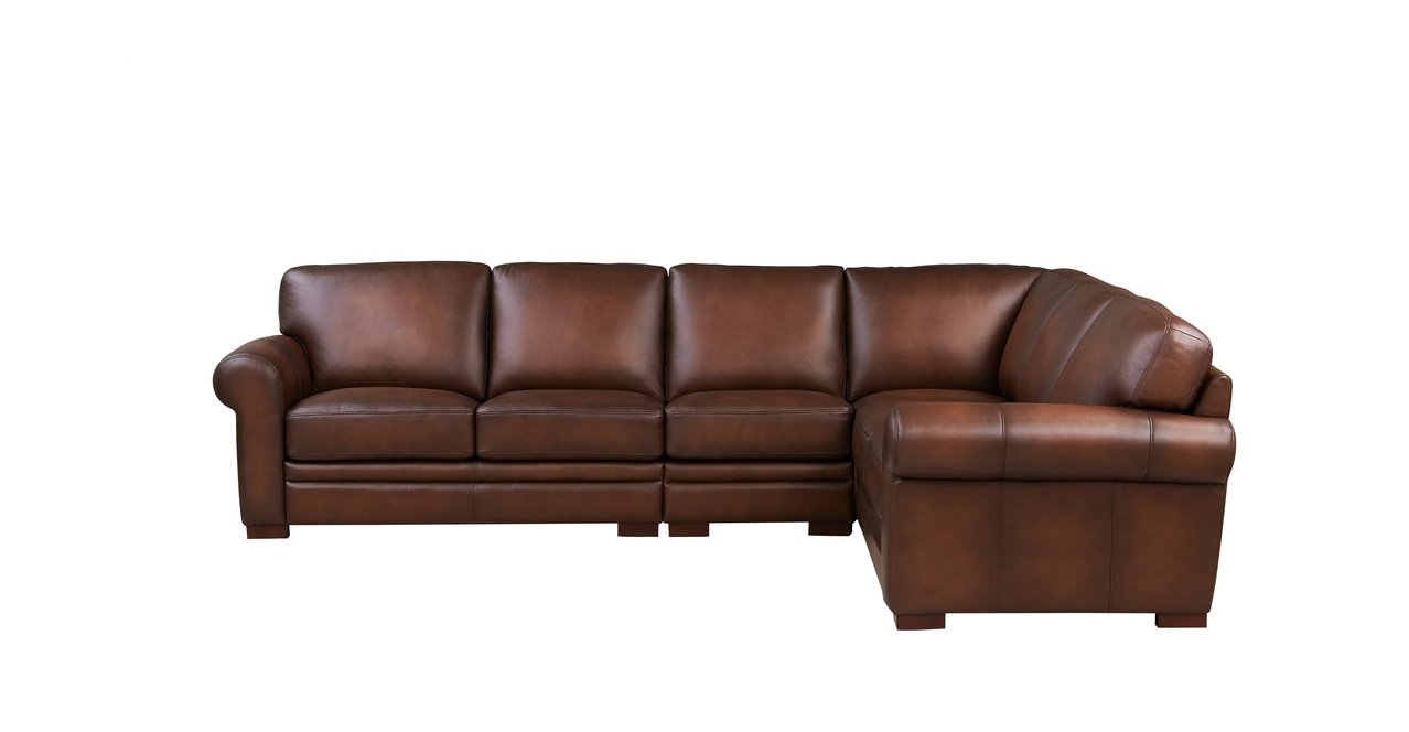 Brookfield Leather Sectional Collection