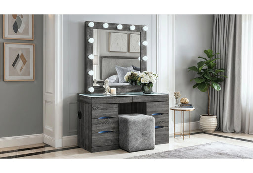 Lexi Grey Vanity with Speaker