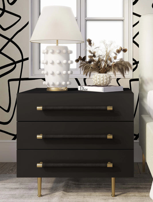 Trident 28" 3-Drawer Nightstand