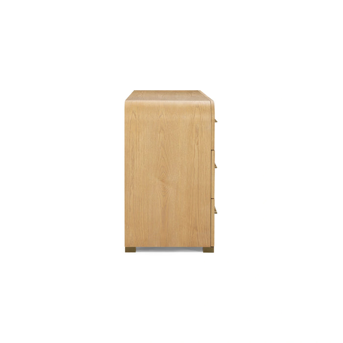 Marissa 62" Ash 6-Drawer Dresser