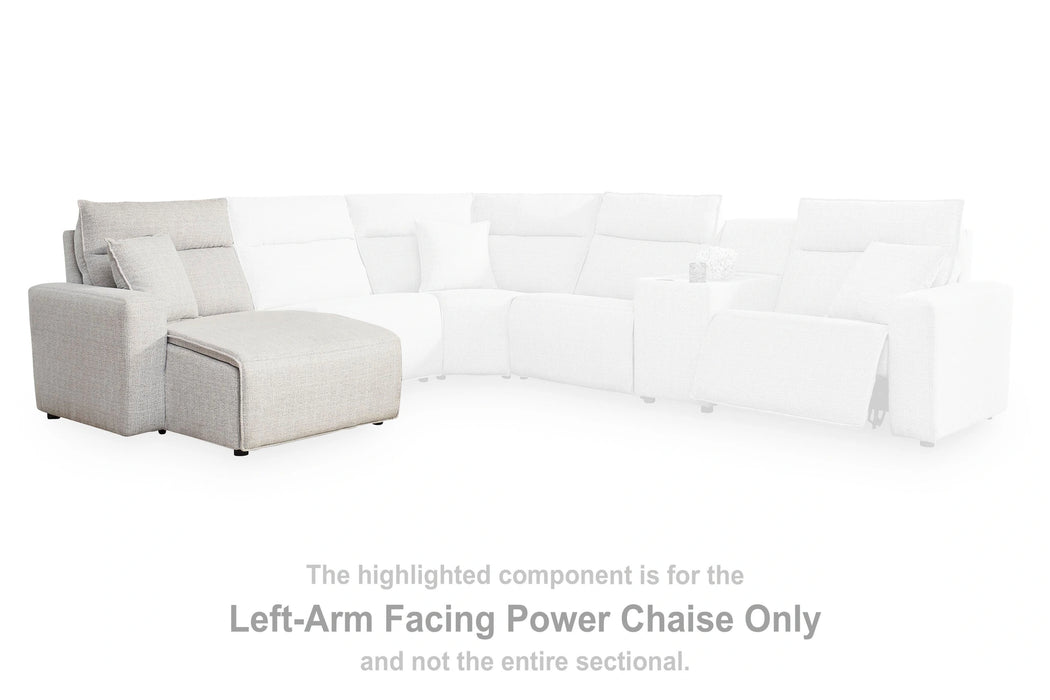 Modmax II Power Reclining Sectional with Chaise and Console