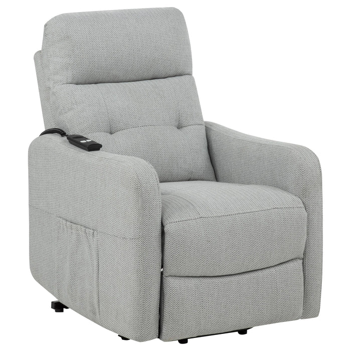 Dayes Upholstered Power Lift Recliner Chair