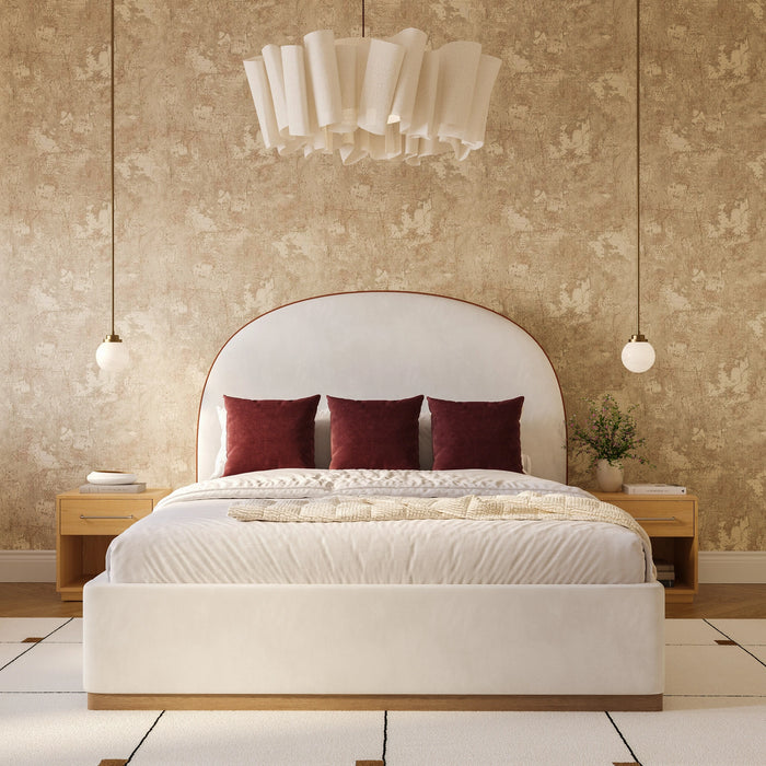 Marlow Performance Velvet Bed